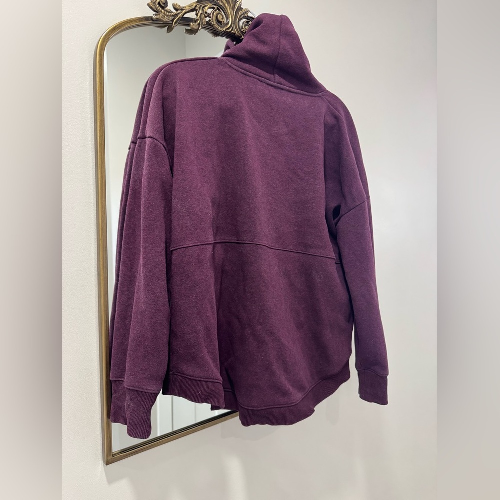 Athleta Maroon Sweatshirt - Picture 2 of 5